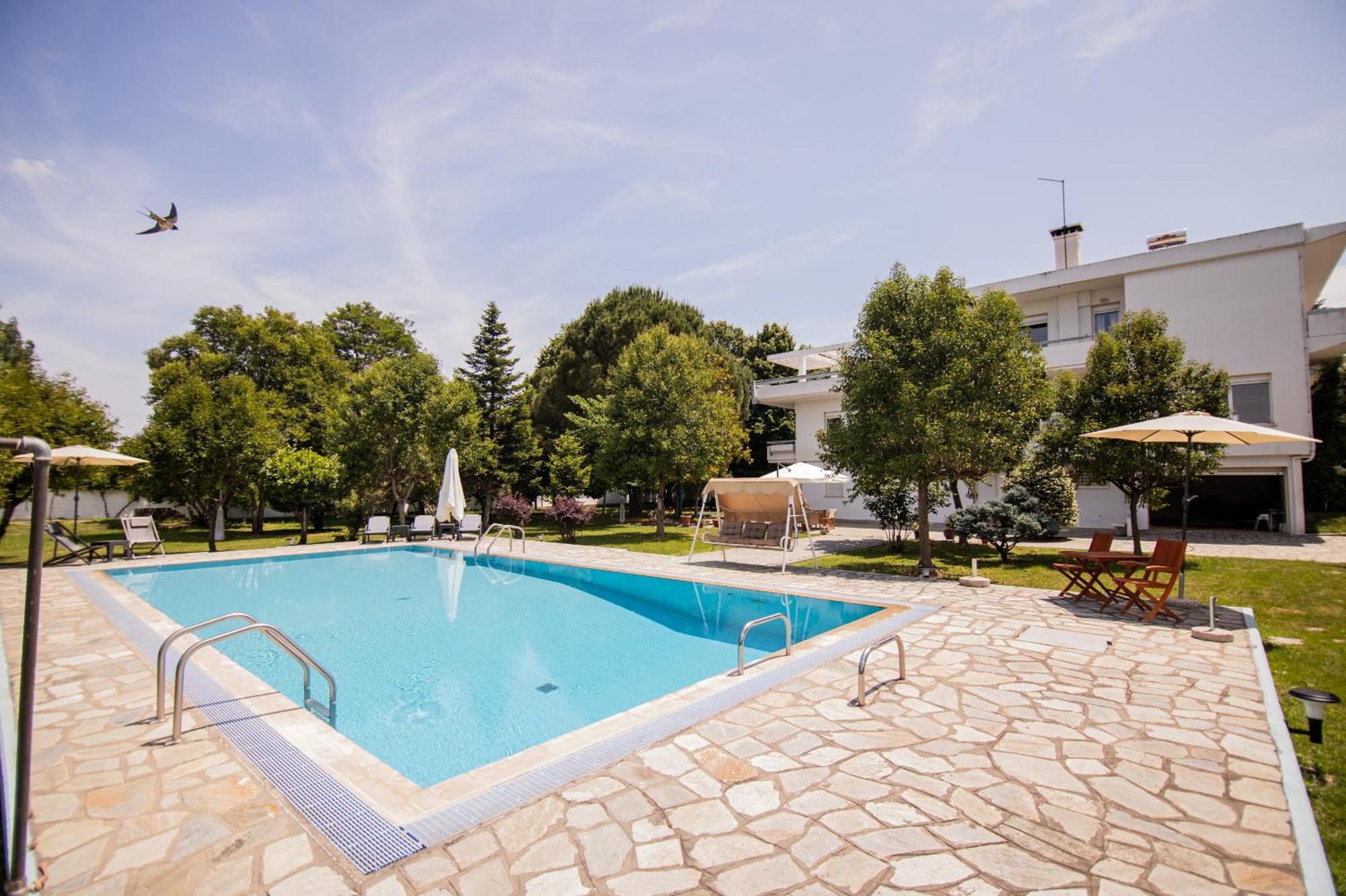 Zeusplace Poolvilla Natura Paralia Катерини Экстерьер фото